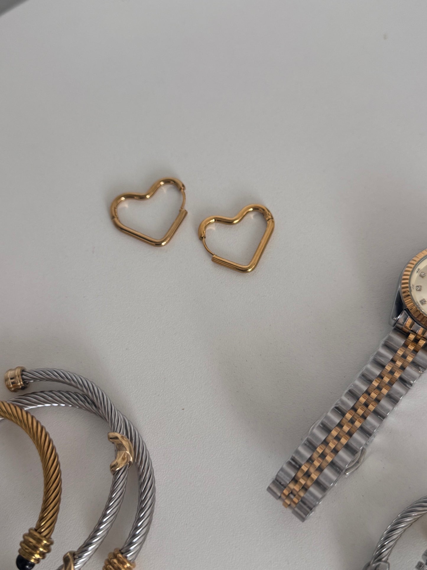 Heart earrings